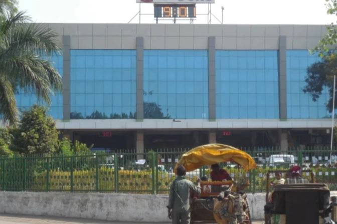 La estación de tren de Durg en Chhattisgarh,