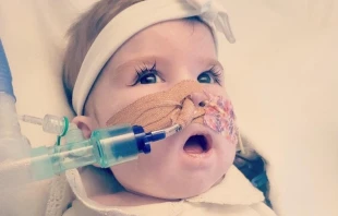 Imagen de la pequeña Indi Gregory Crédito: Christian Concern