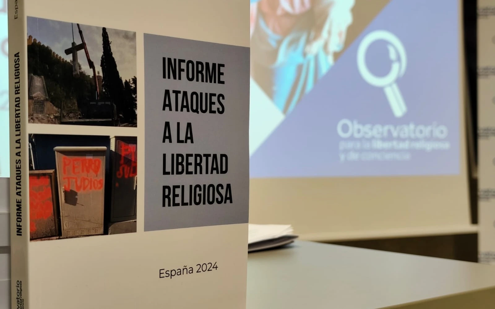 Portada del Informe de ataques a la Libertad Religiosa en España 2024 del OLRC.?w=200&h=150