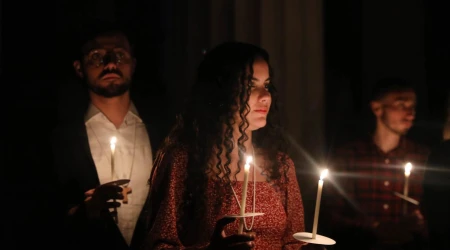 Vigilia Pascual en la Procatedral de Santa María (Dublín)