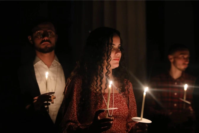 Vigilia Pascual en la Procatedral de Santa María (Dublín)