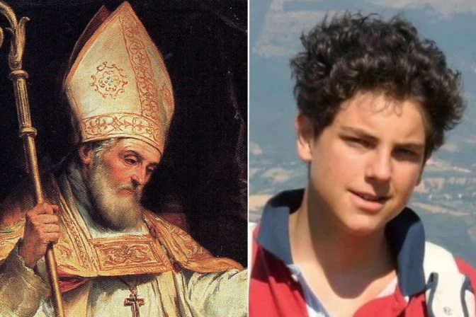 San Isidoro de Sevilla y el Beato Carlo Acutis, posibles patronos de Internet.