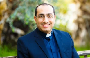 Mons. Iyad Twal, obispo auxiliar de la Diócesis para Jordania del Patriarcado Latino de Jerusálen. Crédito: Patriarcado Latino de Jerusalén.