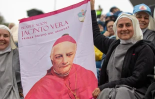 Religiosas en la Beatificación de Jacinto Vera Crédito: Iglesia Católica de Montevideo