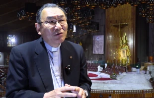 Cardenal Tarcisio Isao Kikuchi. Crédito: EWTN