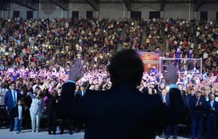 Acto de Javier Milei en Chaco Crédito: Casa Rosada