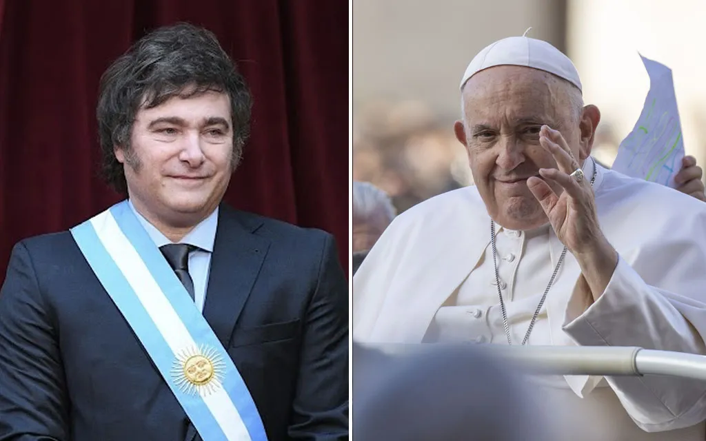 Javier Milei, presidente de Argentina y el Papa Francisco.?w=200&h=150