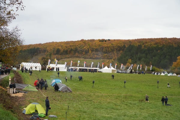Acampada al aire libre. Crédito: Jean Drouet