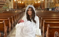 Jessica Hanna y su hijo, Thomas Solanus.