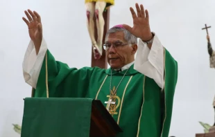Mons. Gilberto Vizcarra, Arzobispo electo de Trujillo en Perú. Crédito: Vicariato Apostólico de Jaén en Perú.