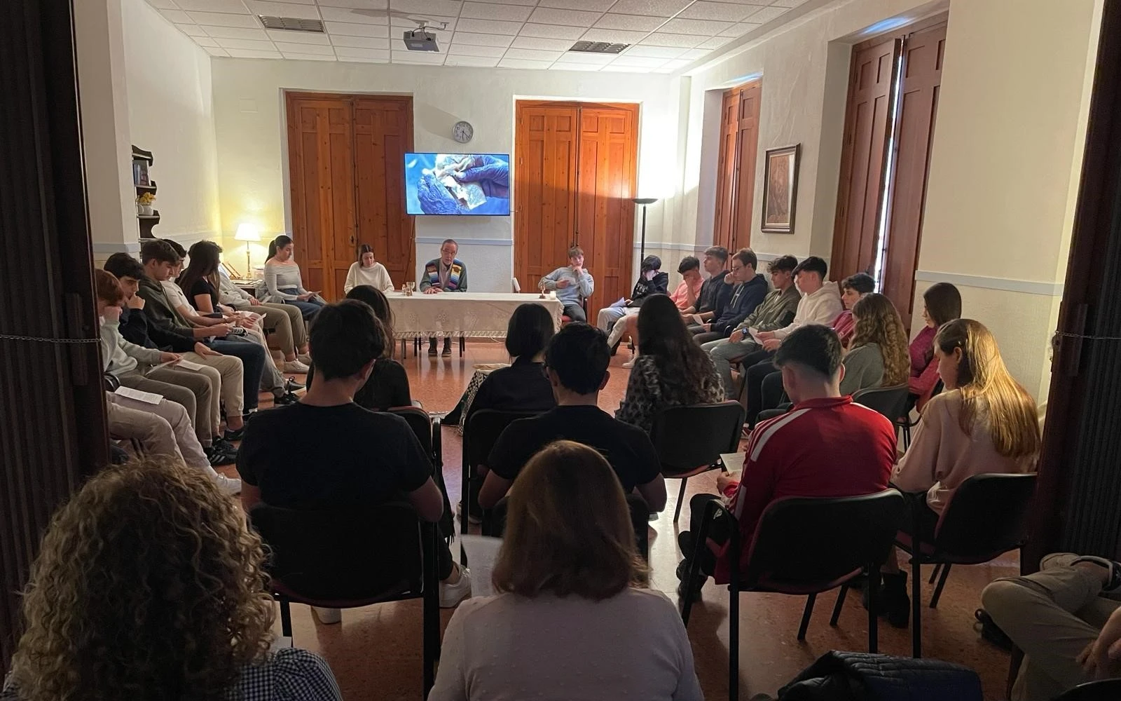 Imagen de la Misa con catecúmenos de Confirmación difundida por los jesuitas de Murcia.?w=200&h=150