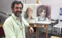 José María Méndez, de pintor a monje trapenses, a sus 53 años, gracias a la película 'Libres'.