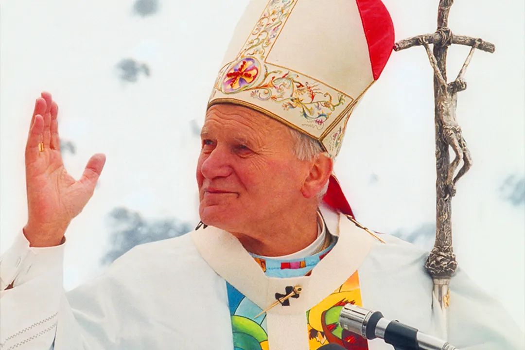 En 1984, el Papa San Juan Pablo II se reunió en Roma con 300.000 jóvenes de todo el mundo.?w=200&h=150