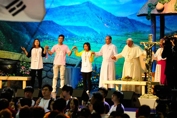 [FOTOS] Papa Francisco pide orar por la unidad de las dos Coreas: Es una familia que está dividida