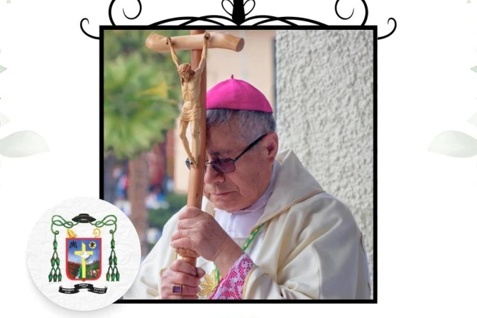 Mons. José Eduardo Velásquez Tarazona, Obispo Emérito de Huaraz (Perú).