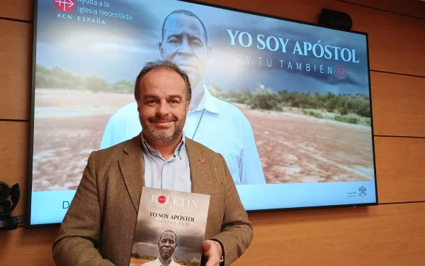 José María Garrido, director de Ayuda a la Iglesia Necesitada en España. Crédito: ACN España.