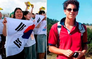 Peregrinos coreanos en Roma para el Jubileo de los Jóvenes - San Carlo Acutis. Créditos: Vatican Media / Familia Acutis.