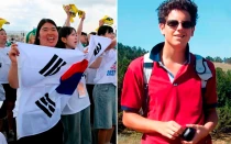 Peregrinos coreanos en Roma para el Jubileo de los Jóvenes - San Carlo Acutis.