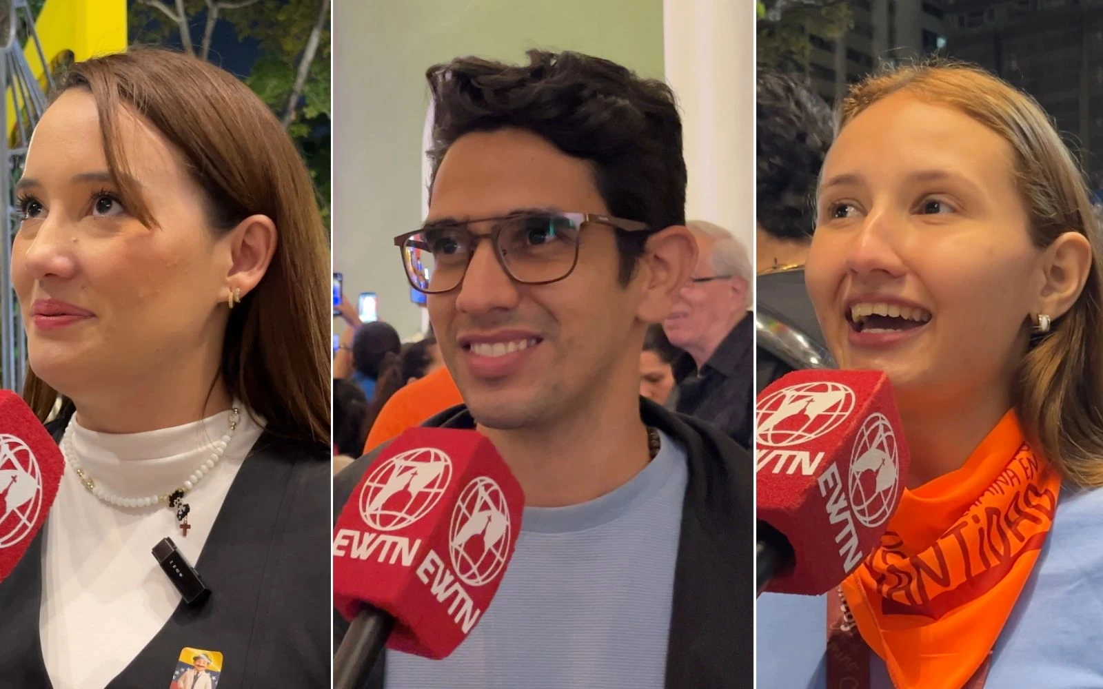 Varios de los jóvenes venezolanos presentes compartieron sus impresiones al ser testigos de este acontecimiento de gran relevancia para el país.?w=200&h=150