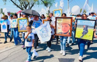 Manifestación por la paz en Irapuato, Guanajuato. Crédito: Emaús Semanario