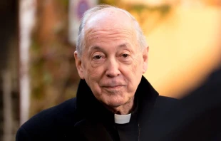 Cardenal Juan Luis Cipriani. Crédito: Daniel Ibáñez / EWTN News.