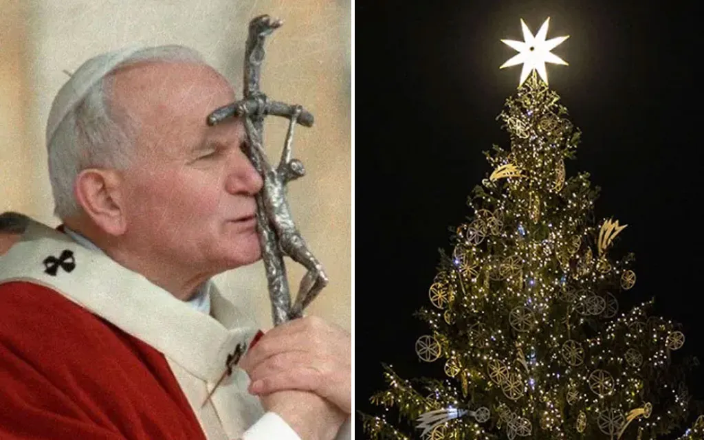 Papa San Juan Pablo II / Árbol de Navidad en el Vaticano.?w=200&h=150