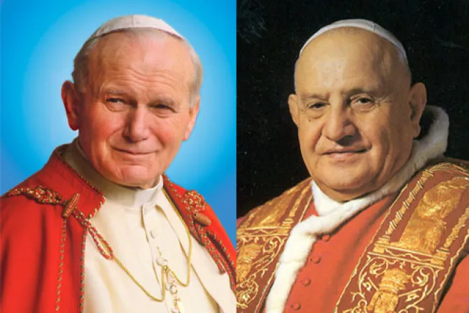 Cristo Rey o Domingo de la Misericordia para canonización de Juan Pablo II y Juan XXIII