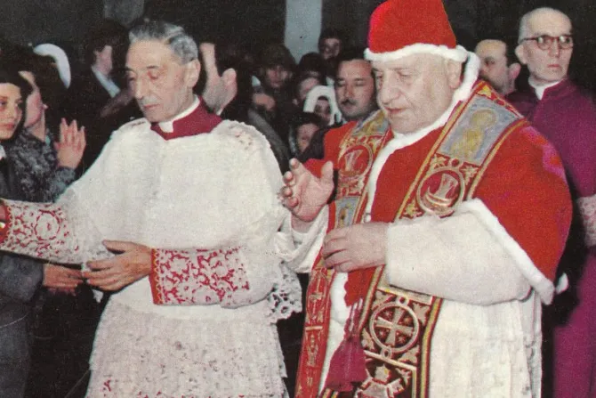 Los niños de la posguerra confundían al Papa Juan XXIII con Papá Noel