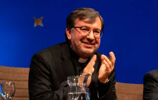 P. Julio Fernández Techera, rector de la Universidad Católica del Uruguay. Crédito: UCUoficial en X