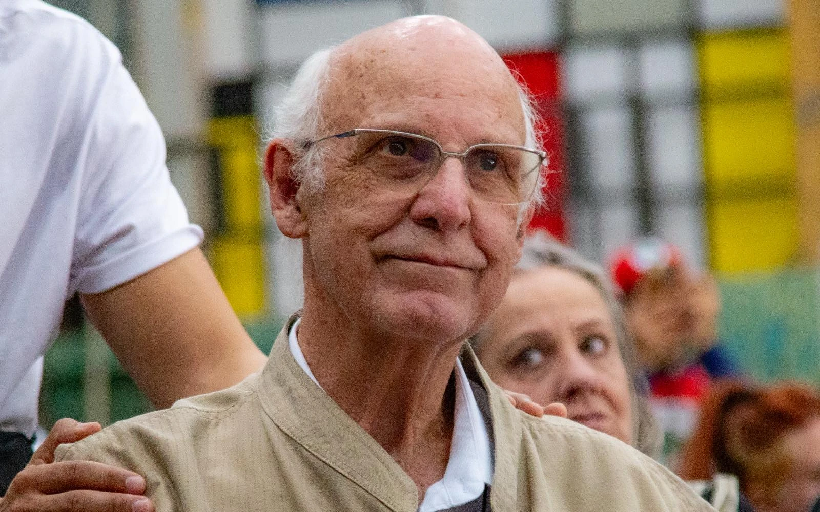 P. Júlio Lancellotti durante el acto “Elas Ficam e em Defesa do MST”, realizado el 8 de julio de 2023 en defensa del Movimiento de los Trabajadores Rurales Sin Tierra (MST), en São Paulo (Brasil).?w=200&h=150