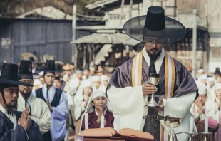 Fotograma de 'Nacimiento' película que narra la vida y martirio del sacerdote coreano San Andrés Kim. Crédito: Bosco Films.