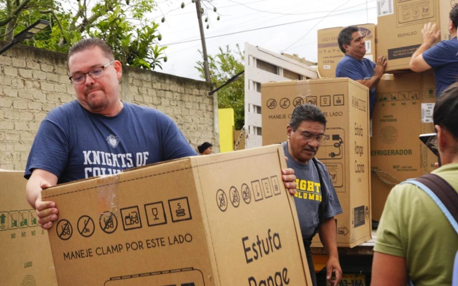 Los Caballeros de Colón llevaron estufas, lavadoras, refrigeradores y colchones, entre otros donativos, a zonas afectadas por las lluvias e inundaciones en el área metropolitana de Guadalajara.?w=200&h=150