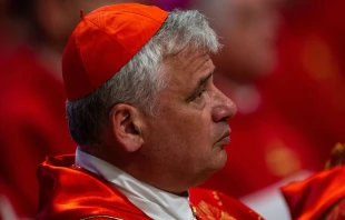 Imagen referencial del Cardenal Konrad Krajewski Crédito: Daniel Ibáñez/ACI Prensa