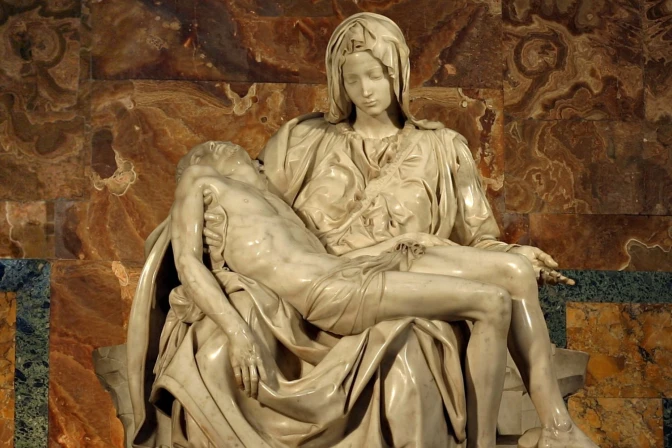 La Piedad, obra de Miguel Ángel