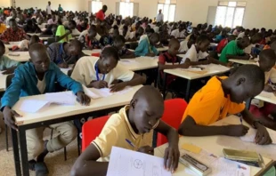 Estudiantes en La Salle Rumbek, en Sudán del Sur. Cortesía: La Salle Foundation.