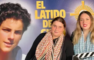 Antonia Salzano junto a Gaby Jacoba Crédito: Festival Internacional de Cine Católico