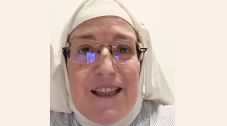 Laura García de Viedma, exabadesa de la comunidad clarisa cismática de Belorado (España).