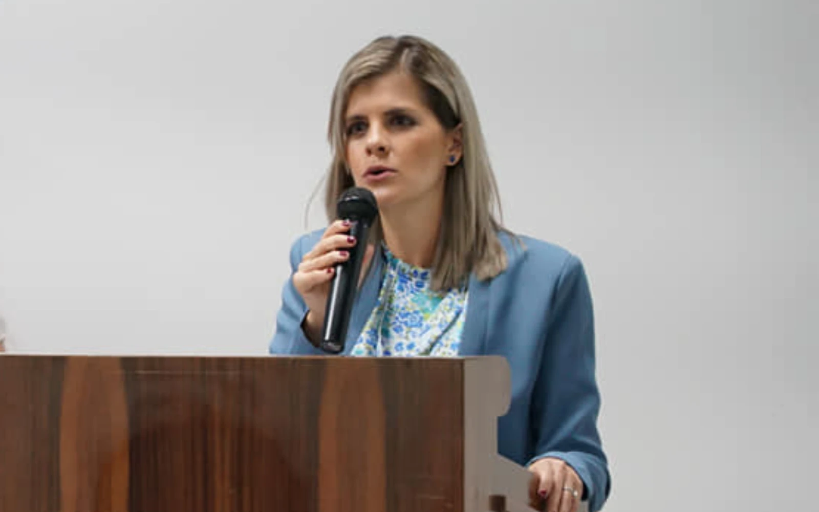Laura Fernández Delgado en un evento en 2022.?w=200&h=150