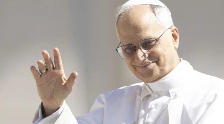 El Papa León XIV en el Vaticano