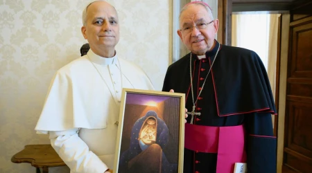 El Papa León XIV y el Arzobispo de Los Ángeles 01082025