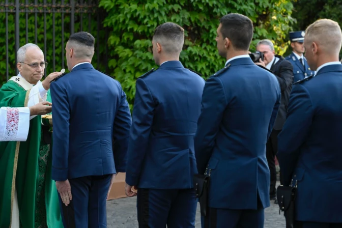 Misa de León XIV para el Cuerpo de la Gendarmería Vaticana