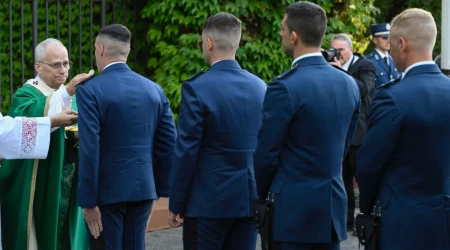 Misa de León XIV para el Cuerpo de la Gendarmería Vaticana