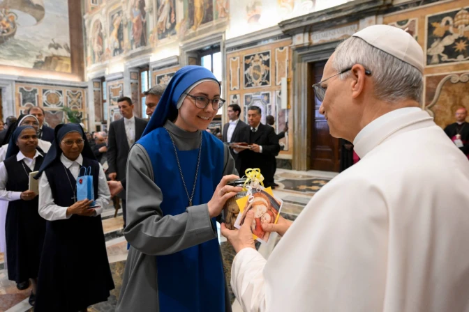 El Papa León XIV recibió en audiencia en el Vaticano a los miembros de las OMP