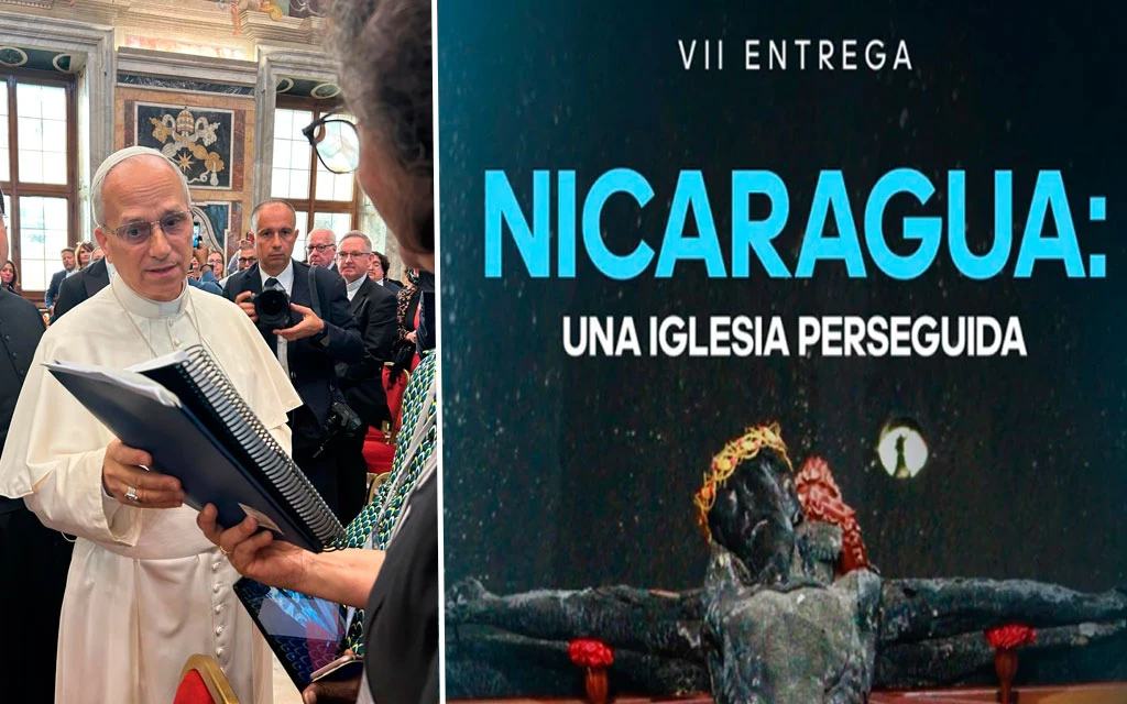 El Papa León XIV recibe la última edición del informe Nicaragua una Iglesia perseguida, de Martha Patricia Molina.?w=200&h=150