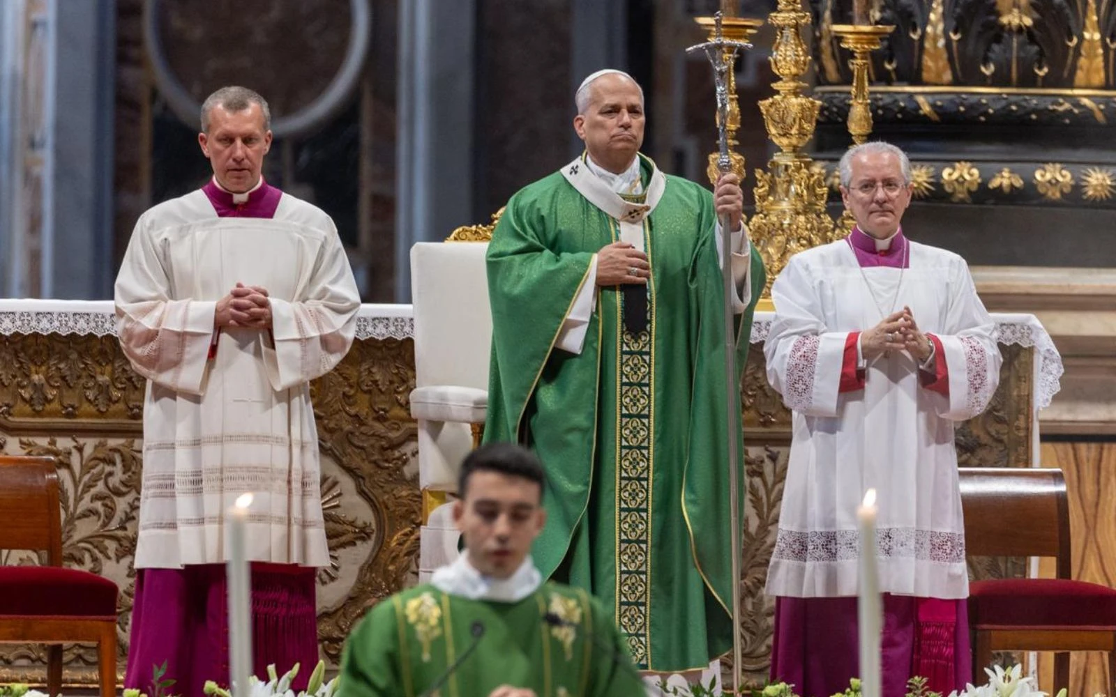 El Papa durante la Misa en la basílica de San Pedro del Vaticano?w=200&h=150