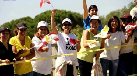 fieles católicos del Líbano