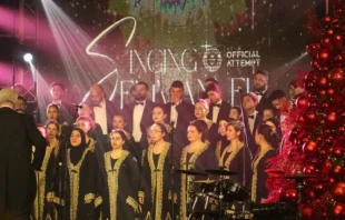 Recital de Navidad en la Escuela Sagrados Corazones de Kfardebian, Líbano. Crédito: Roumi El Hab