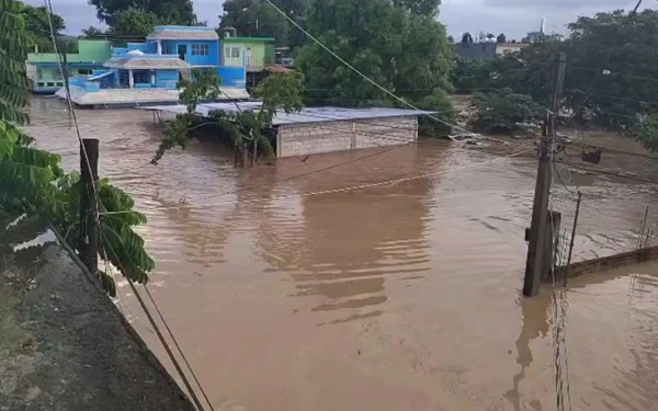 Inundaciones en México. Crédito: Cáritas de Tulancingo