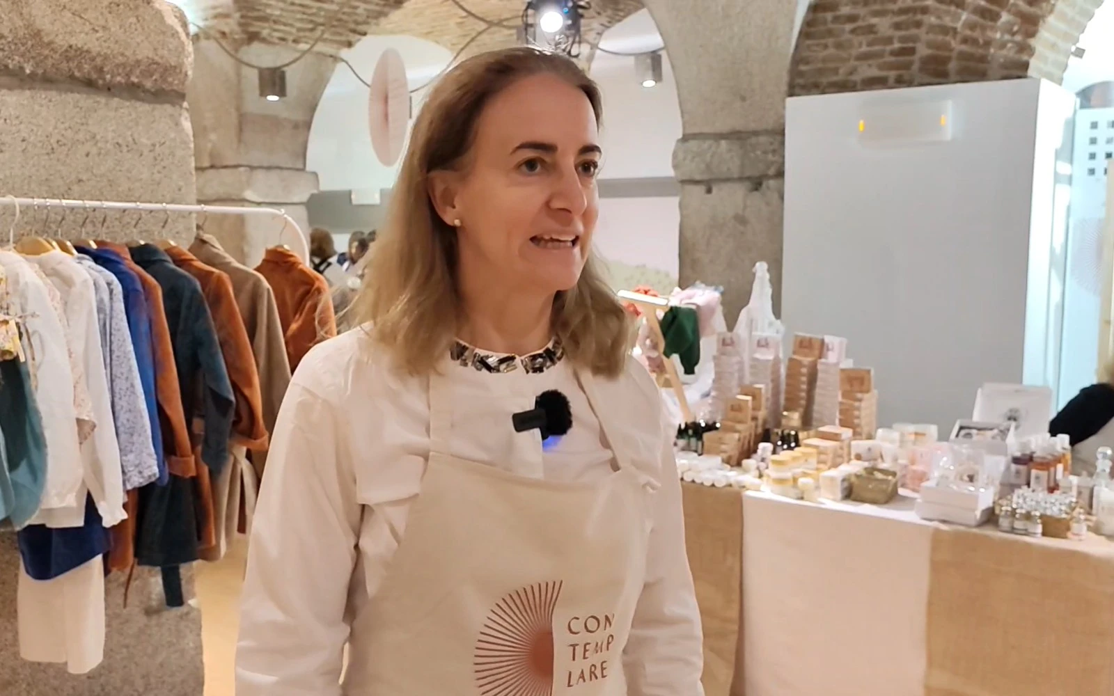 Lucía Escrivá de Romaní, miembro del equipo de la Fundación Contemplare. Crédito: Nicolás de Cárdenas / ACI Prensa.