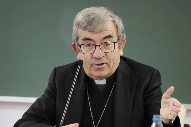 Mons. Luis Argüello, Arzobispo de Valladolid.